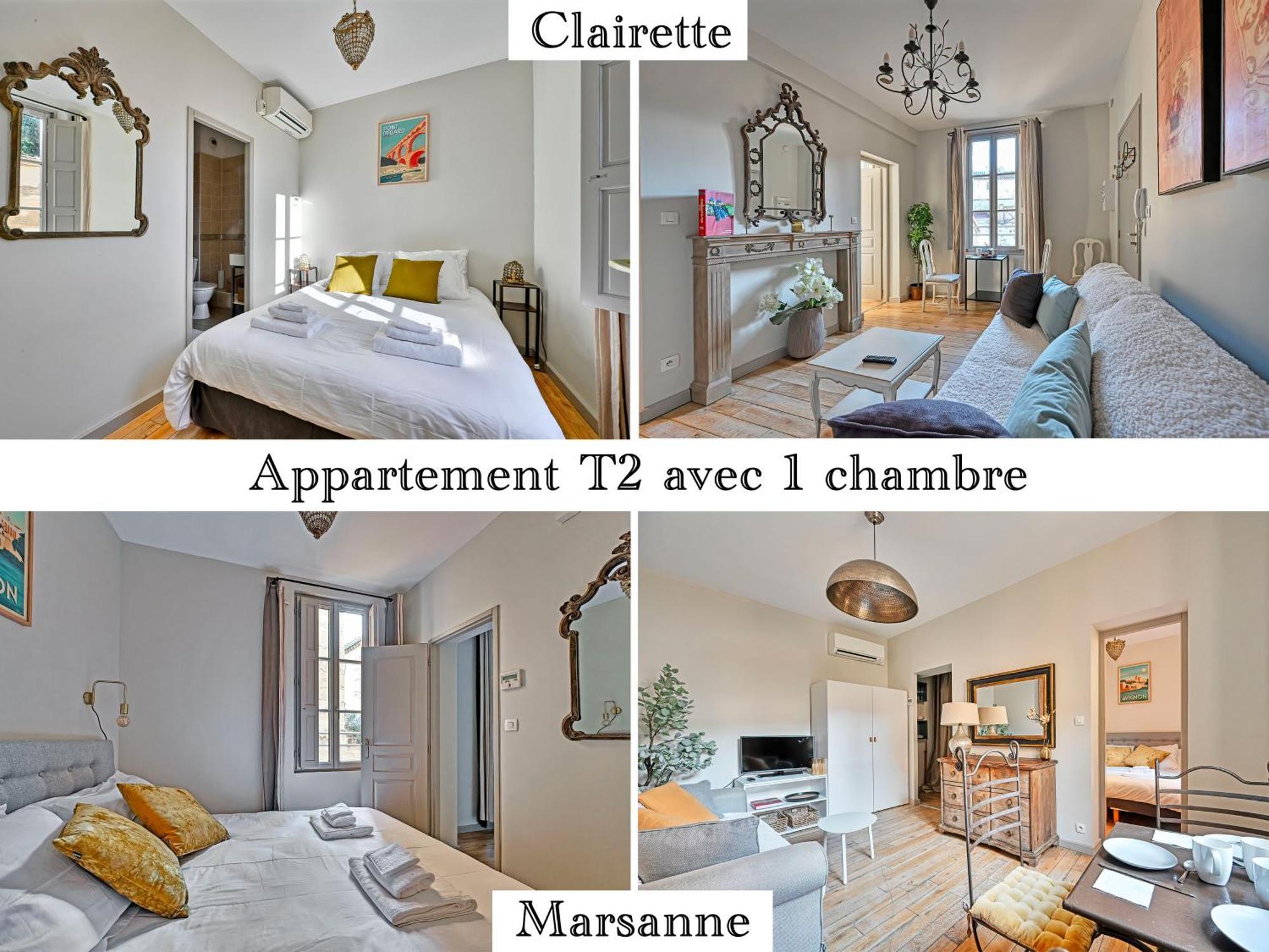 Au Coeur Des Papes, Dans Batisse De Charme Studios & Appartements En Coeur De Ville Aviñón Exterior foto
